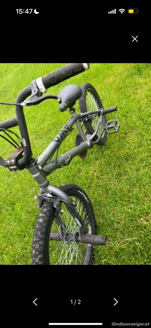 funktionsfähiges Fahrrad