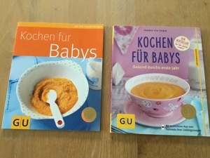 ACHTUNG! 2 Bücher - Kochen für Babys s.B+T  neuwertig