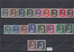 Briefmarken EU Lokalausgaben Postfrisch Bild 10