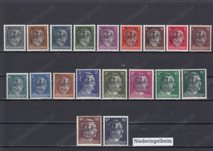 Briefmarken EU Lokalausgaben Postfrisch