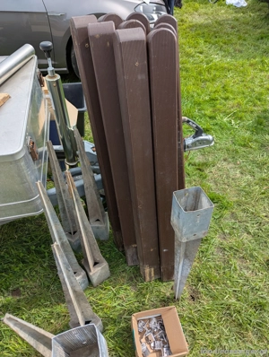 Pfähle für Gartenzaun 