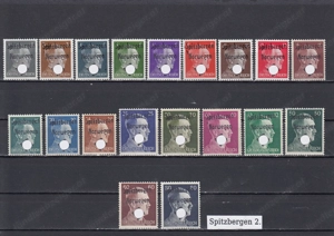 Briefmarken Eu Lokalausgaben mit Aufdruck Postfrisch Bild 8