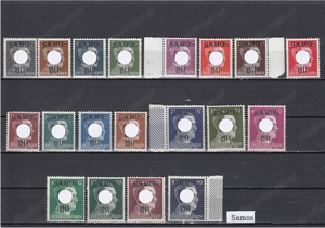 Briefmarken Eu Lokalausgaben mit Aufdruck Postfrisch Bild 4