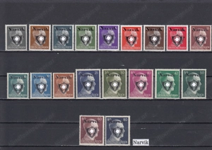 Briefmarken Eu Lokalausgaben mit Aufdruck Postfrisch Bild 9