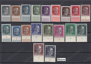 Briefmarken Eu Lokalausgaben mit Aufdruck Postfrisch Bild 3