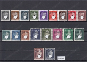 Briefmarken Eu Lokalausgaben mit Aufdruck Postfrisch Bild 4