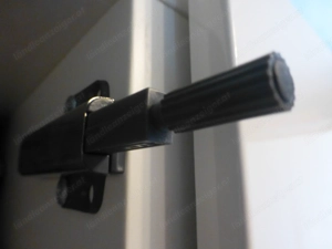 Ikea Besta Lappviken Hochregal Weiß und Vitrinengläser Schwarz Soft Close Bild 5