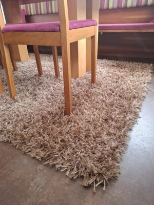 Teppich schokobraun 2.25 x 1.60 m Bild 2