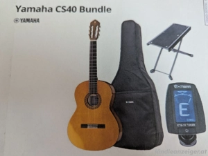 3 4 Rechtshänder Yamaha Konzert Gitarre  Bild 2