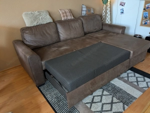 Als Spende abzugeben: Couch mit Schlaffunktion und Stauraum Bild 6
