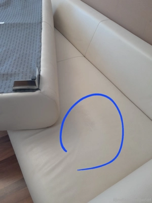 Big Sofa incl.Hocker zu verschenken Bild 4