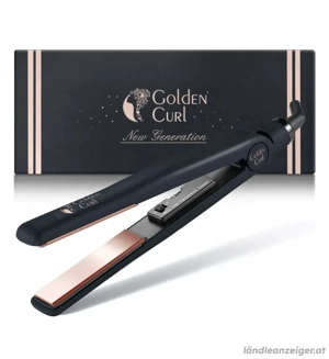 Golden Curl Glätteisen