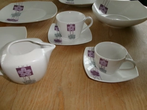 12 teiliges Speise-, Kaffee- und Moccaservise  Bild 4