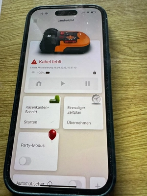 WORX Landroid M WR143E Rasen-Mähroboter-Set für bis zu 1.000m2 Gärten Bild 7