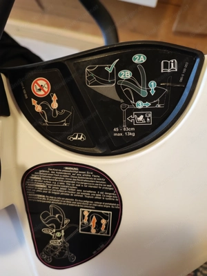 Kiddy Babyautositz I-Size plus mit Isofix Station wie neu Bild 4