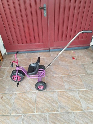 Kinder Traktor mit Anhänger  Bild 5