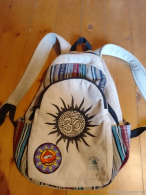 Rucksack aus Hanf