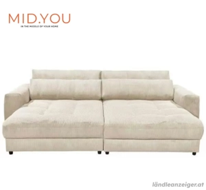 Bigsofa Cord Beige