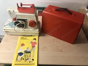 Vintage Retro OVP Singer Kindernähmaschine