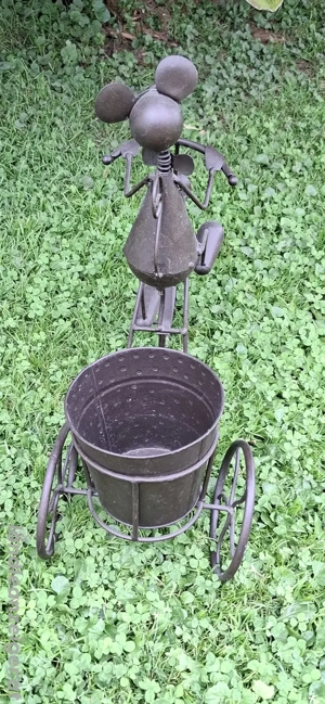 Blumentopf Maus Bild 2