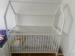 haus bett mit matratze für baby 