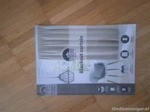 Blackout Vorhänge naturfarben Bild 2