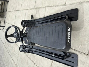 Rodel mit Lenkstange und Bremse Bild 2