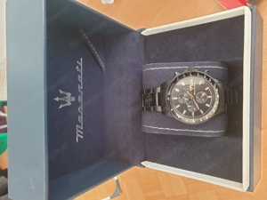 Maserati Uhr schwarz 