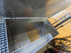 Alu Rifflblechkiste vom Schlossermeister handgemacht - Einzelstück für Anhänger etc. Bild 5