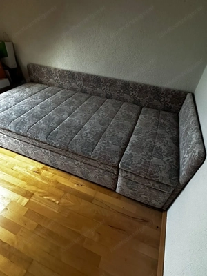 Couch mit Stoffüberzug Bild 2