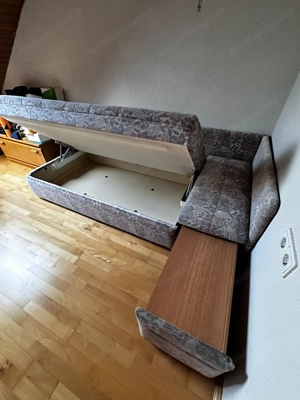Couch mit Stoffüberzug Bild 4