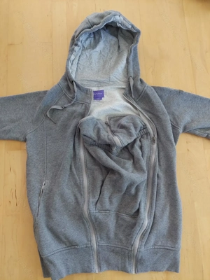 Tragejacke, grau, Gr. M