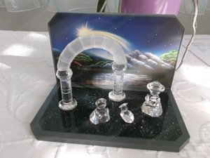 Weihnachtskrippe von Swarovski 