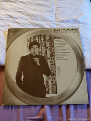 Schallplatte Leonard Cohen