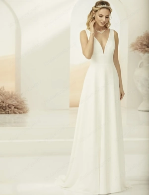 Brautkleid A-Linie Gr.38 ivory