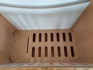 Hochwertiges Tischler-Kinderbett zu verkaufen  Bild 3