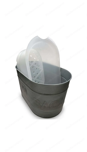 Bacardi Rum Kühler Magnum Metall mit Einsatz *NEU* Bild 2