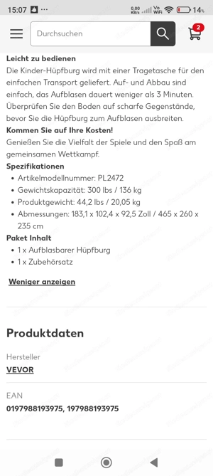 Hüpfburg zum Verleih  Bild 7