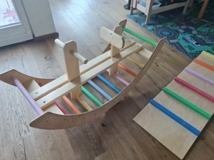 Kletterset aus Holz Bild 6