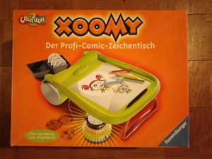 Zeichentisch mit verschiedenen Vorlagen