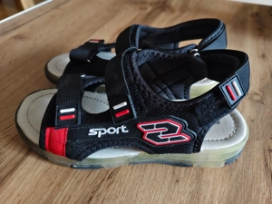 Sandalen schwarz Größe 34 Bild 2