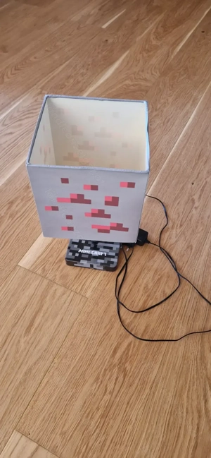 Kinderzimmer Nachttisch Lampe minecraft 