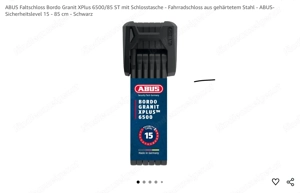 Abus Bordo Fahrradschloss