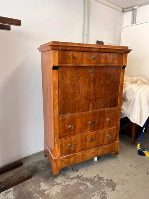 Biedermeier Sekretär Bild 2