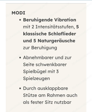 Babywippe von der Marke Joie Bild 5