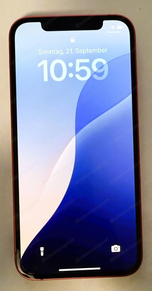 iPhone 12 (128 GB) Rot, Top Zustand, Erstbesitz, gepflegt, Originalverpackung, Akku > 77 % Bild 5