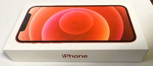 iPhone 12 (128 GB) Rot, Top Zustand, Erstbesitz, gepflegt, Originalverpackung, Akku > 77 % Bild 9