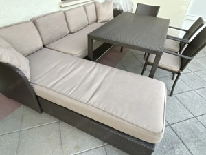 Rattan Gartenmöbel Bild 3