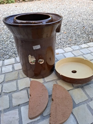 Gärtopf für Sauerkraut