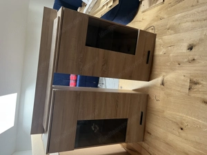 Wohnwand - Holz - wohnzimmer